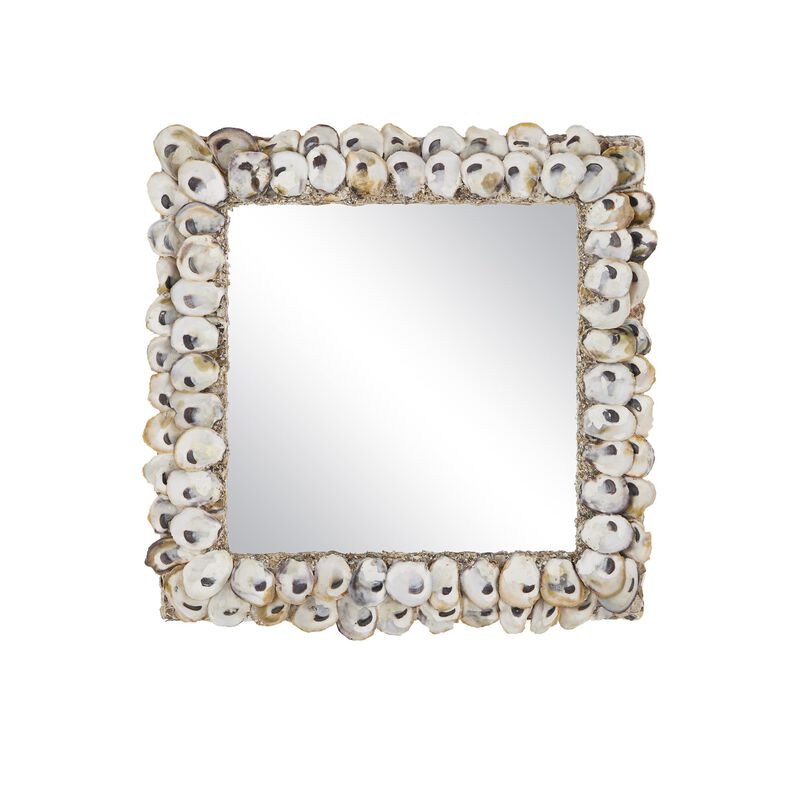 Oyster Shell Decorative Mirrors by Currey and Company